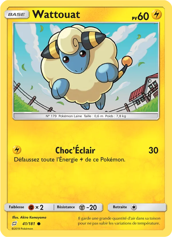 Carte Wattouat de l'extension Duo de Choc, numéro 41/181