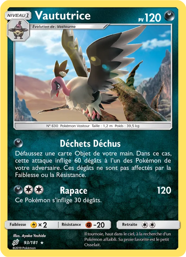 Carte Vaututrice de l'extension Duo de Choc, numéro 93/181
