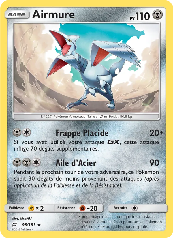 Carte Airmure de l'extension Duo de Choc, numéro 98/181