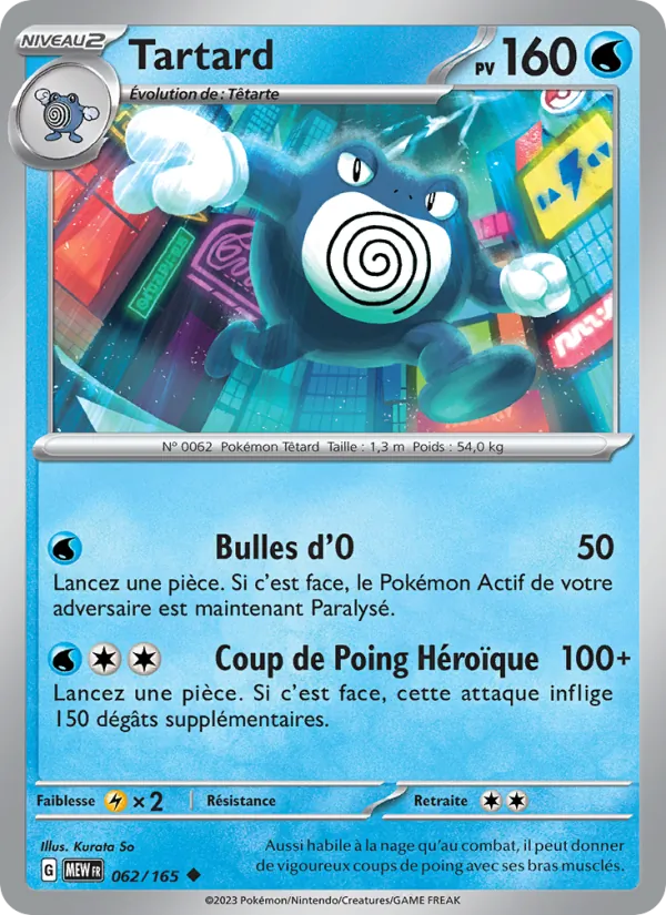 Carte Tartard de l'extension 151, numéro 062/165