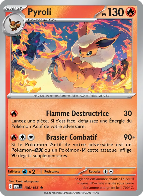 Carte Pyroli de l'extension 151, numéro 136/165