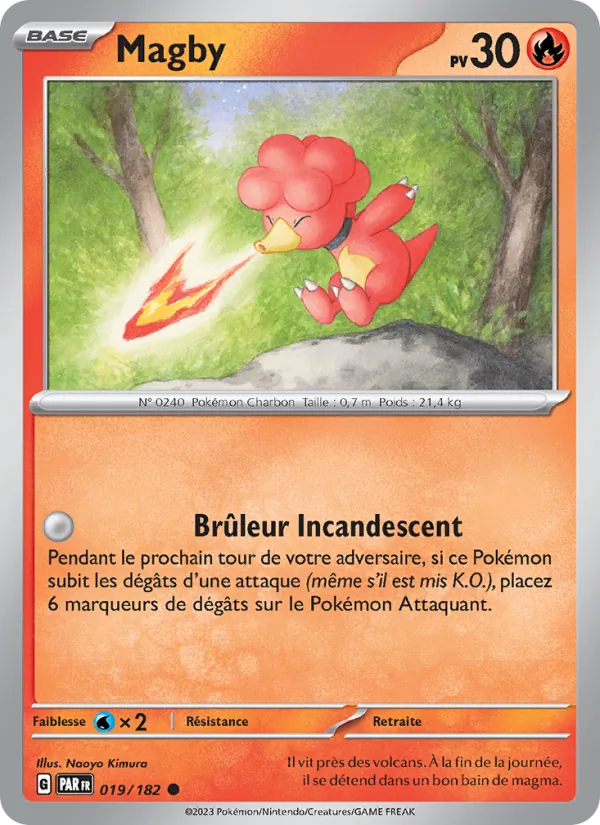 Carte Magby de l'extension Faille Paradoxe, numéro 019/182