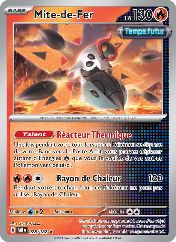 Carte Mite-de-Fer de l'extension Faille Paradoxe, numéro 028/182
