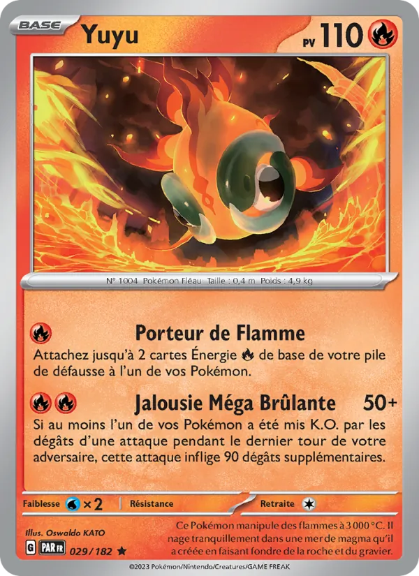 Carte Yuyu de l'extension Faille Paradoxe, numéro 029/182