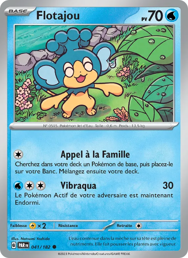 Carte Flotajou de l'extension Faille Paradoxe, numéro 041/182