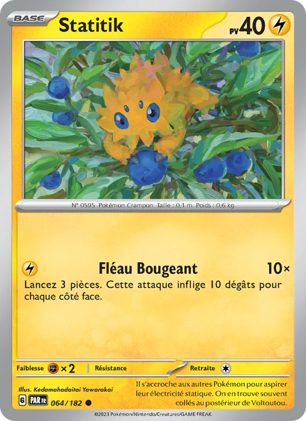 Carte Statitik de l'extension Faille Paradoxe, numéro 064/182