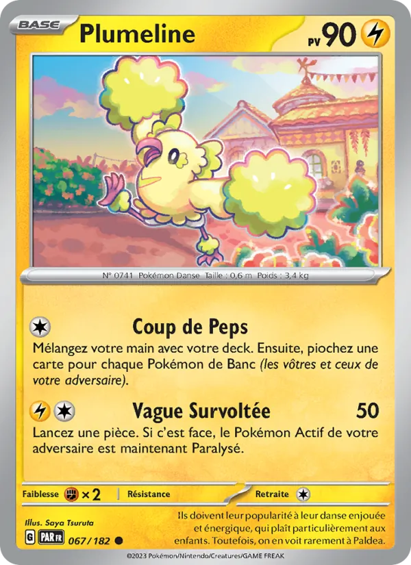 Carte Plumeline de l'extension Faille Paradoxe, numéro 067/182