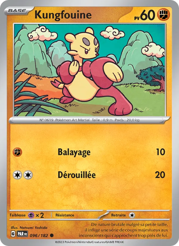 Carte Kungfouine de l'extension Faille Paradoxe, numéro 096/182