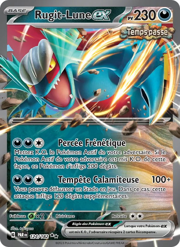 Carte Rugit-Lune-ex de l'extension Faille Paradoxe, numéro 124/182