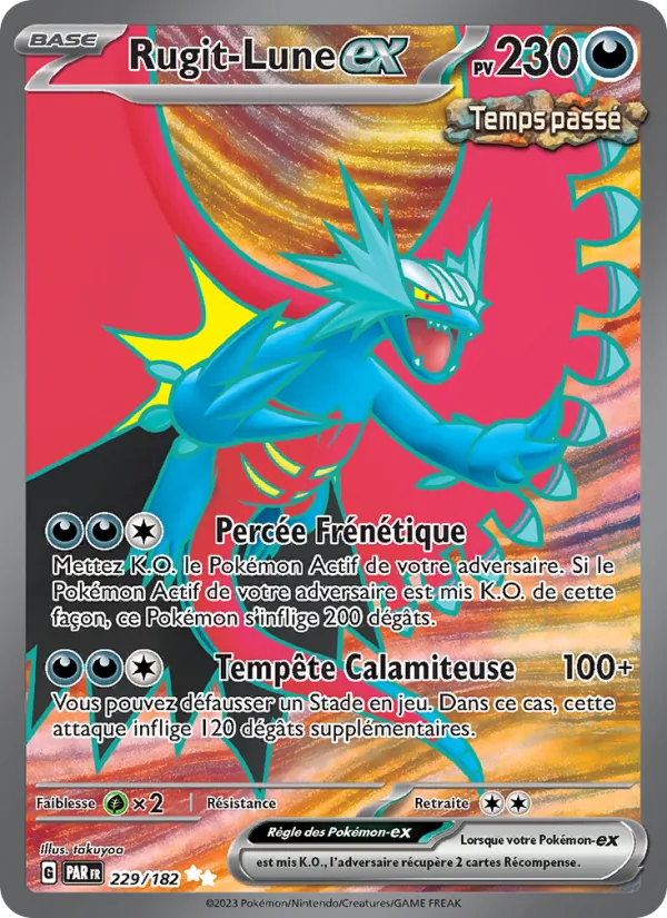 Carte Rugit-Lune-ex de l'extension Faille Paradoxe, numéro 229/182