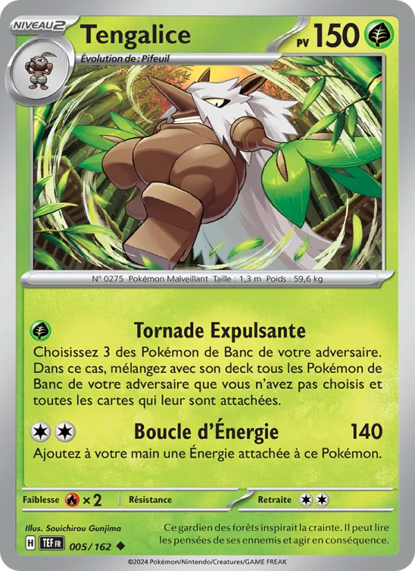 Carte Tengalice de l'extension Forces Temporelles, numéro 005/162