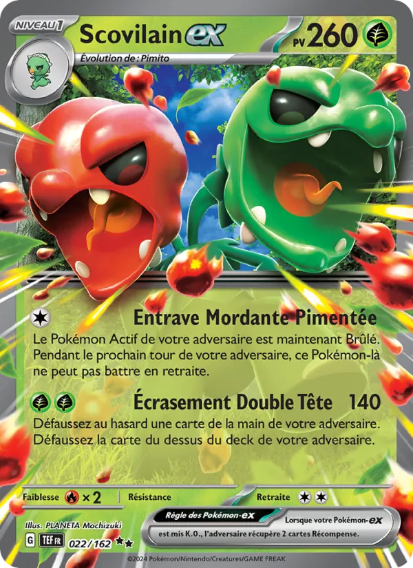 Carte Scovilain-ex de l'extension Forces Temporelles, numéro 022/162