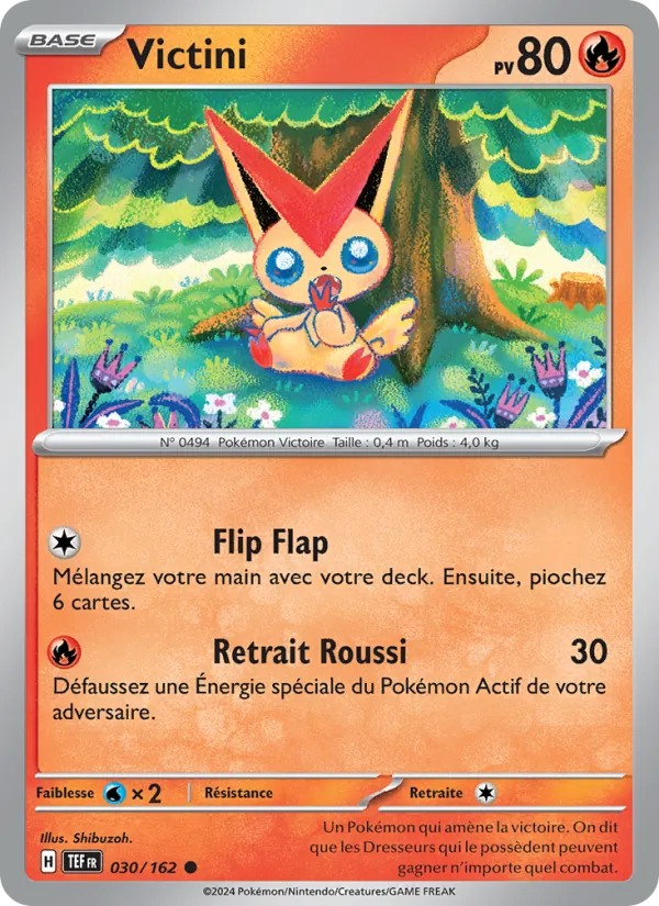 Carte Victini de l'extension Forces Temporelles, numéro 030/162