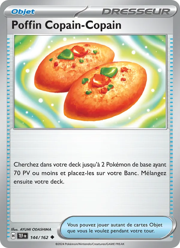 Carte Poffin Copain-Copain de l'extension Forces Temporelles, numéro 144/162