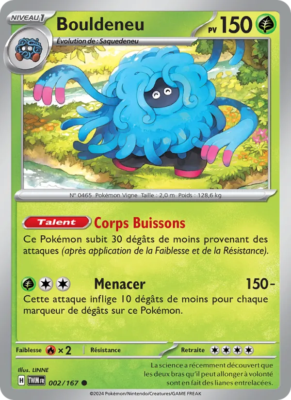 Carte Bouldeneu de l'extension Mascarade Crépusculaire, numéro 002/167