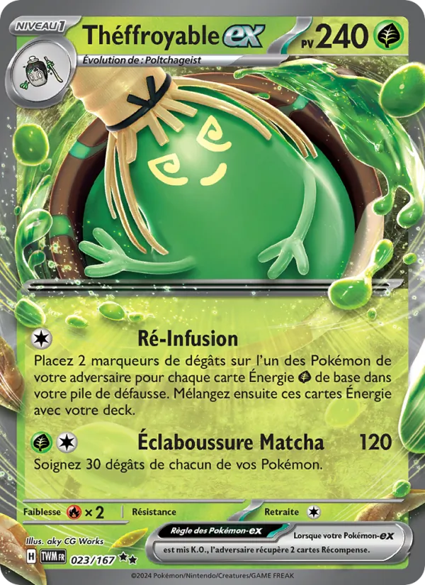 Carte Théffroyable-ex de l'extension Mascarade Crépusculaire, numéro 023/167