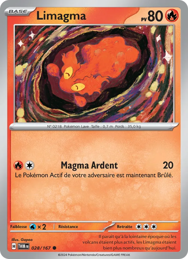 Carte Limagma de l'extension Mascarade Crépusculaire, numéro 028/167