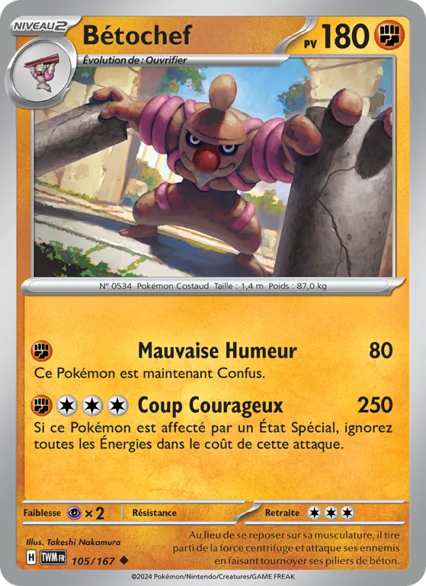 Carte Bétochef de l'extension Mascarade Crépusculaire, numéro 105/167