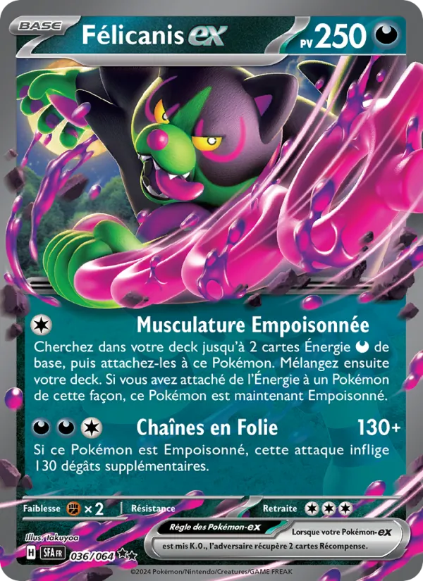 Carte Félicanis-ex de l'extension Fable Nébuleuse, numéro 036/64