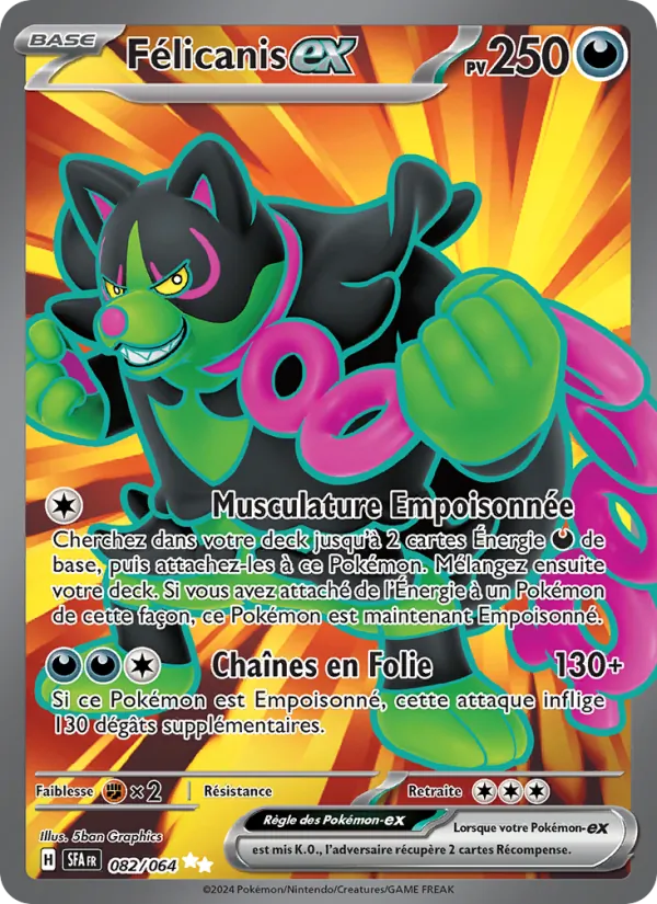 Carte Félicanis-ex de l'extension Fable Nébuleuse, numéro 082/64