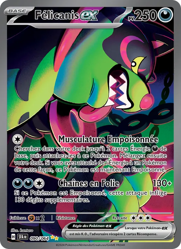 Carte Félicanis-ex de l'extension Fable Nébuleuse, numéro 090/64