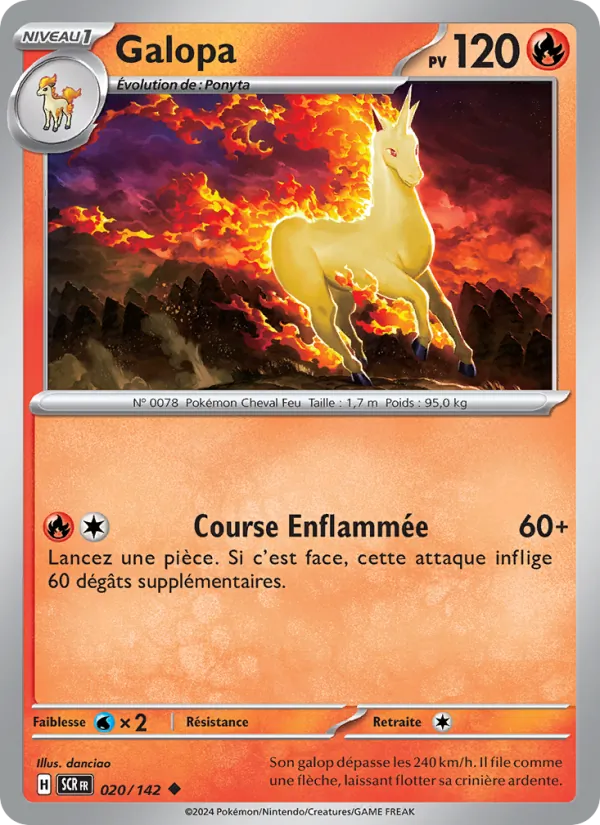 Carte Galopa de l'extension Couronne Stellaire, numéro 020/142