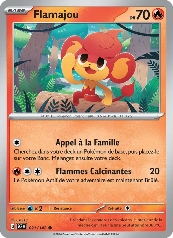 Carte Flamajou de l'extension Couronne Stellaire, numéro 021/142