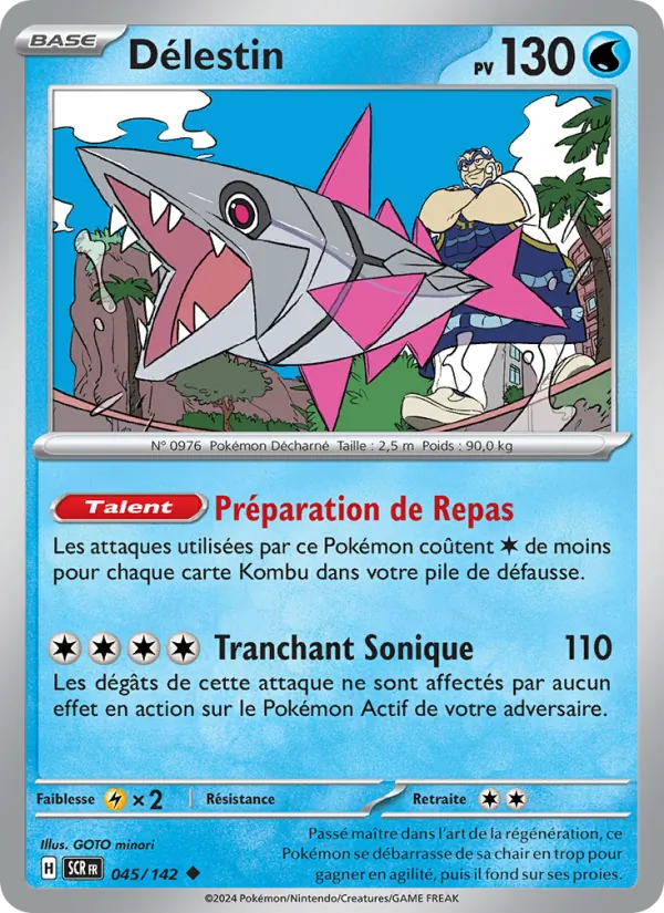 Carte Délestin de l'extension Couronne Stellaire, numéro 045/142