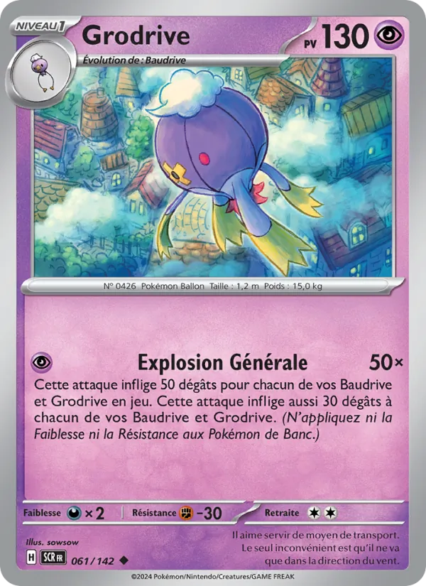 Carte Grodrive de l'extension Couronne Stellaire, numéro 061/142