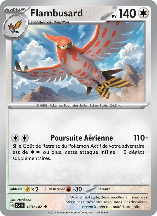 Carte Flambusard de l'extension Couronne Stellaire, numéro 123/142