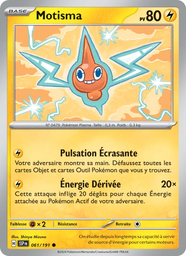Carte Motisma de l'extension Étincelles Déferlantes, numéro 061/191