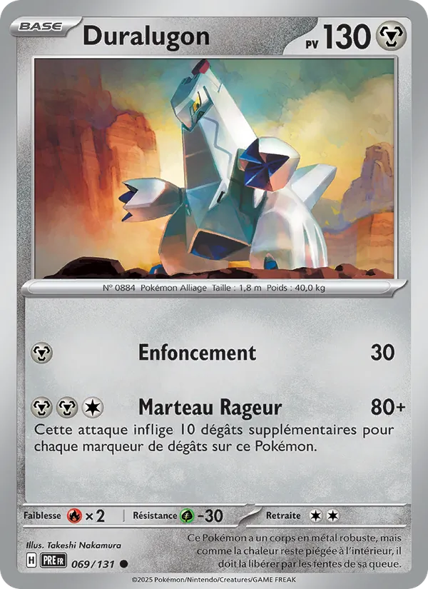 Carte Duralugon de l'extension Évolutions Prismatiques, numéro 069/131