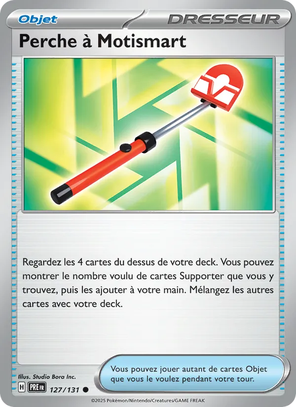 Carte Perche à Motismart de l'extension Évolutions Prismatiques, numéro 127/131