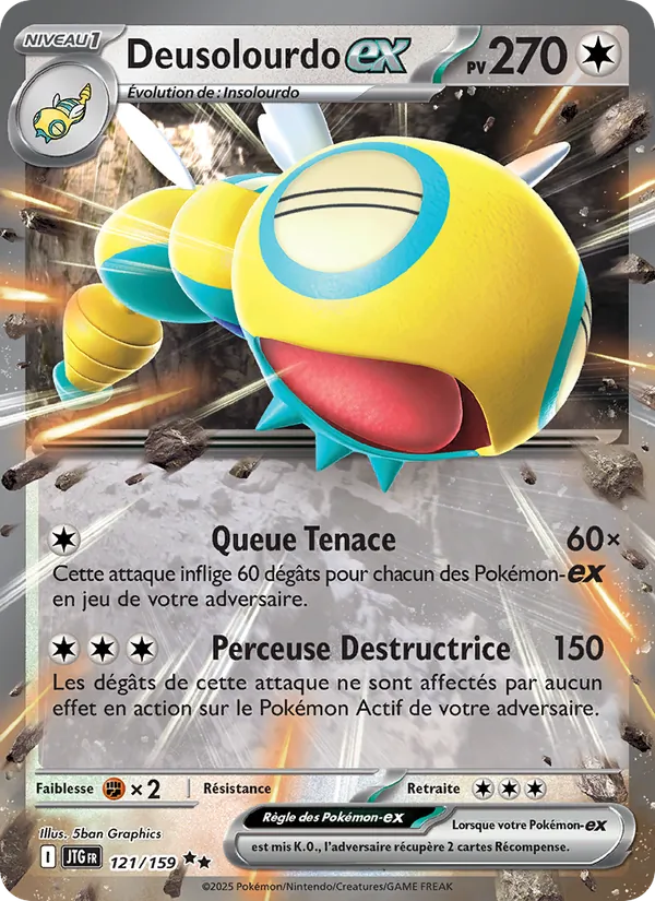 Carte Deusolourdo-ex de l'extension Aventures Ensemble, numéro 121/159