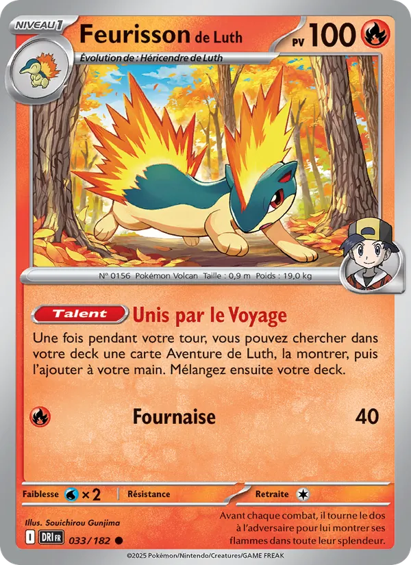 Carte Feurisson de Luth de l'extension Rivalités Destinées, numéro 033/182