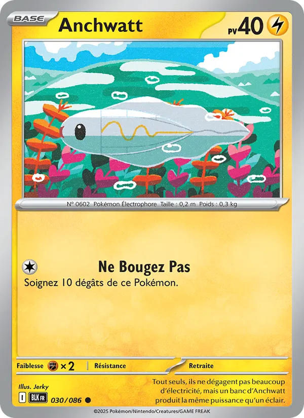 Carte Anchwatt de l'extension Foudre Noire, numéro 030/86