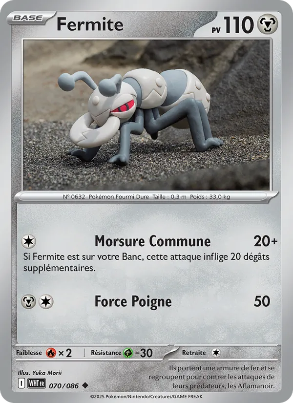 Carte Fermite de l'extension Flamme Blanche, numéro 070/86