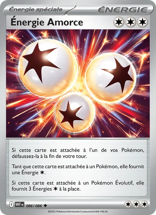Carte Énergie Amorce de l'extension Flamme Blanche, numéro 086/86