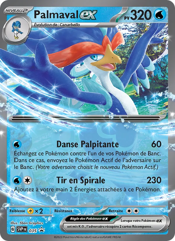 Carte Palmaval-ex de l'extension SVP Black Star Promos, numéro 035/225