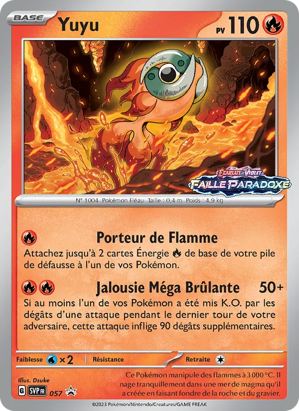 Carte Yuyu de l'extension SVP Black Star Promos, numéro 057/225