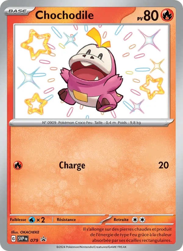 Carte Chochodile de l'extension SVP Black Star Promos, numéro 079/225