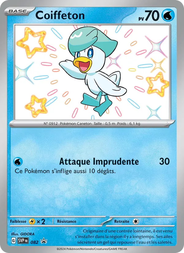 Carte Coiffeton de l'extension SVP Black Star Promos, numéro 082/225