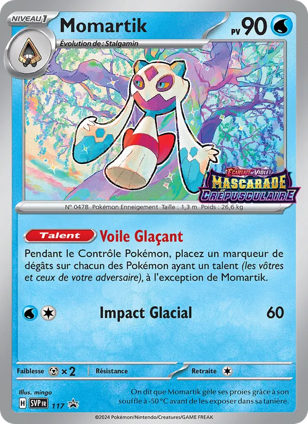 Carte Momartik de l'extension SVP Black Star Promos, numéro 117/225