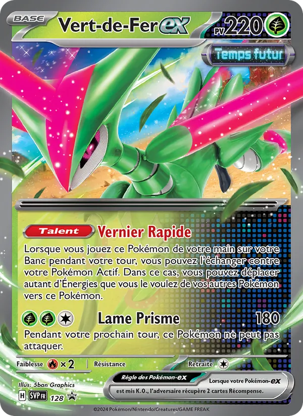 Carte Vert-de-Fer-ex de l'extension SVP Black Star Promos, numéro 128/225