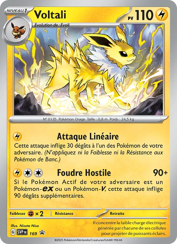 Carte Voltali de l'extension SVP Black Star Promos, numéro 169/225