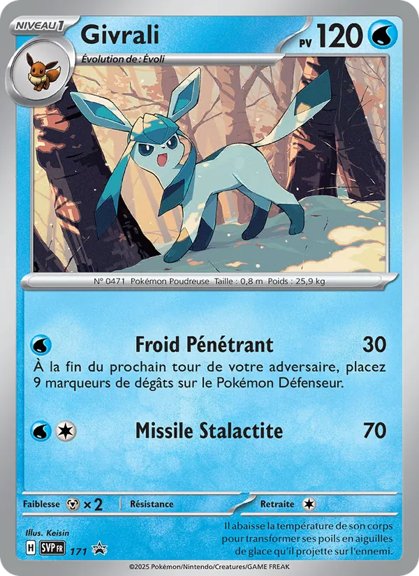 Carte Givrali de l'extension SVP Black Star Promos, numéro 171/225