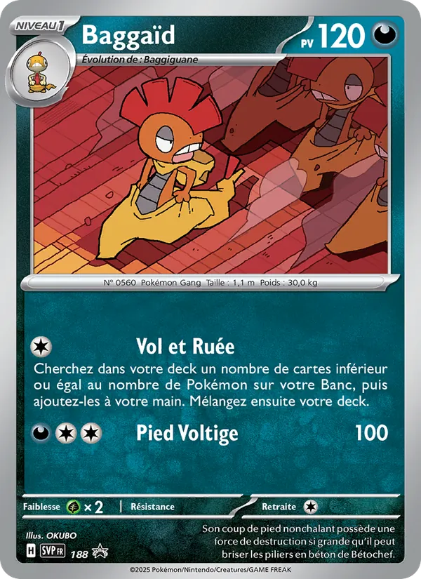 Carte Baggaïd de l'extension SVP Black Star Promos, numéro 188/225