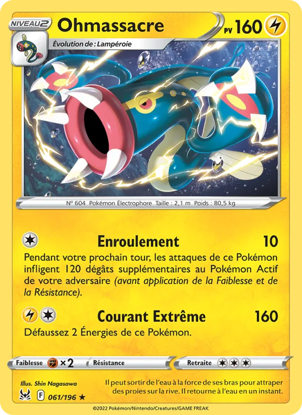 Carte Ohmassacre de l'extension Origine Perdue, numéro 061/196