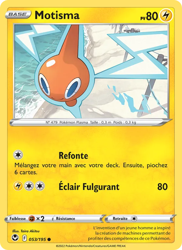 Carte Motisma de l'extension Tempête Argentée, numéro 053/195