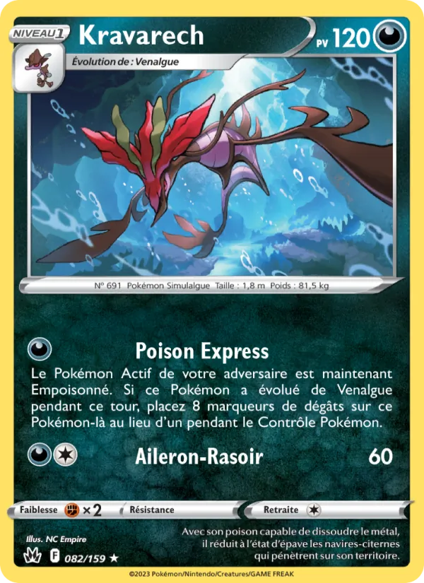 Carte Kravarech de l'extension Zénith Suprême, numéro 082/159